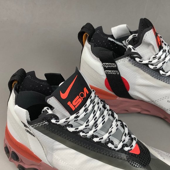 Nike React Runner Mid WR ISPA “Summit White” - Picture 3 of 12